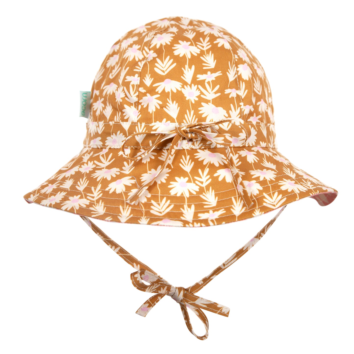 Acorn Reversible Wide Brim Sunhat Daisy Chain