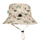 Acorn Wide Brim Bucket Hat Dino Delight