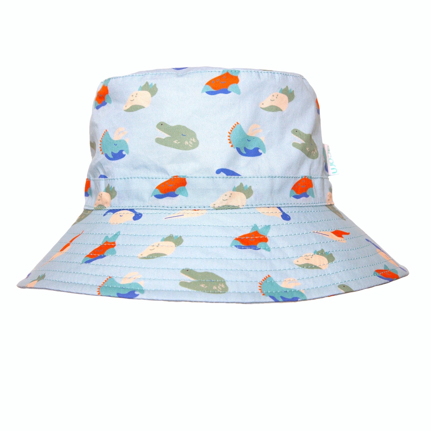 Acorn Wide Brim Bucket Hat Jurassic