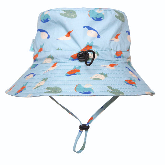 Acorn Wide Brim Bucket Hat Jurassic