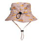 Acorn Wide Brim Bucket Hat Construction