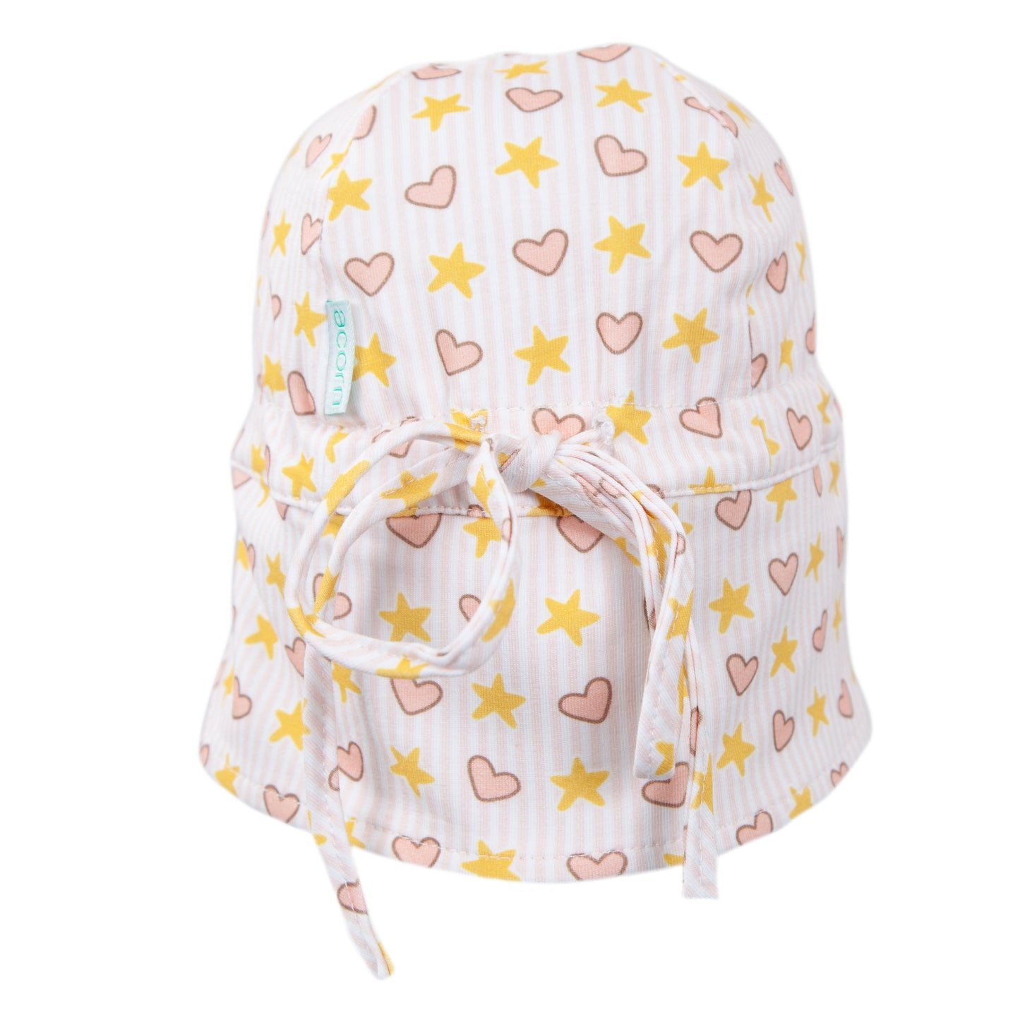 Acorn Love and Stars Flap Hat