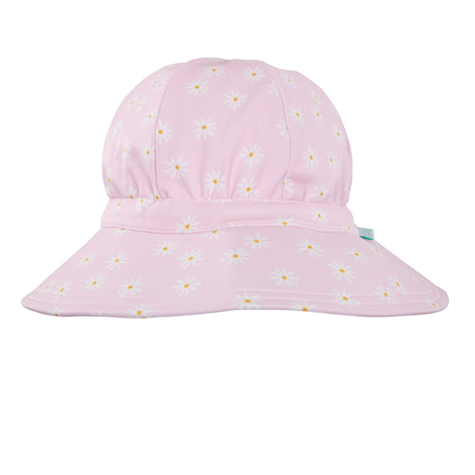 Acorn Daisy Fields Wide Brim Swim Hat