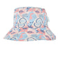 Acorn Vacation Broad Brim Bucket Hat