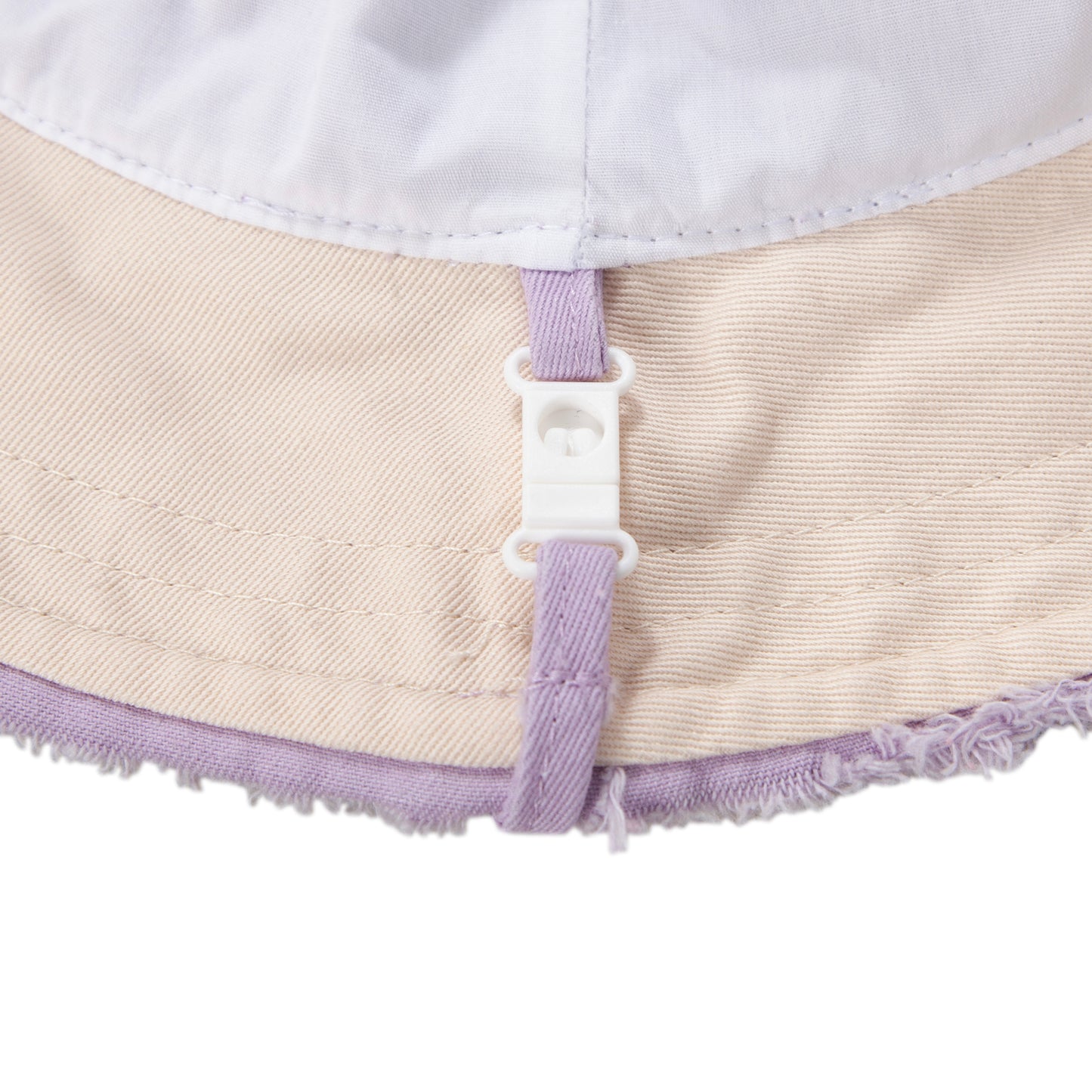 Acorn Lavender Frayed Bucket Hat
