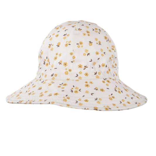 Acorn Amber Blooms Wide Brim Sunhat