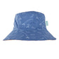 Acorn Gone Fishing Wide Brim Bucket Hat