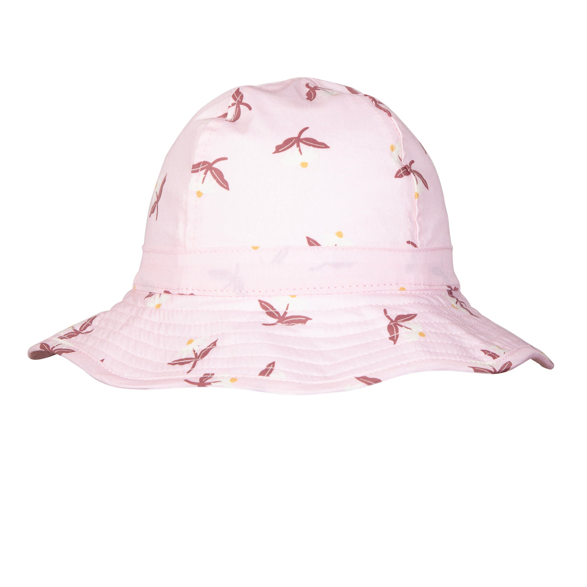 Acorn Blush Daisy Wide Brim Infant Hat