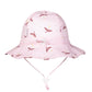 Acorn Blush Daisy Wide Brim Infant Hat