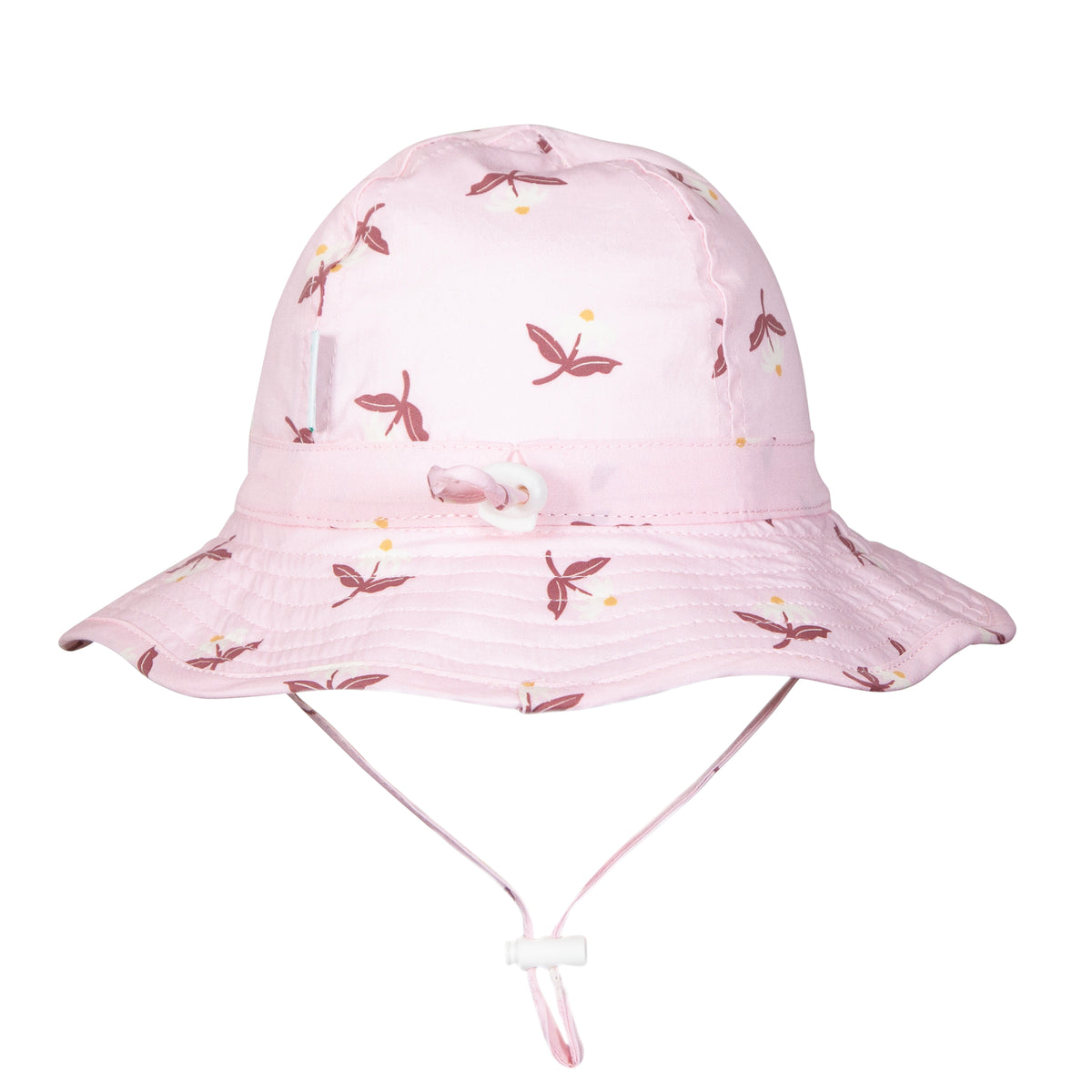 Acorn Blush Daisy Wide Brim Infant Hat