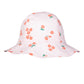 Acorn Striped Posy Wide Brim Infant Hat