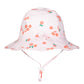 Acorn Striped Posy Wide Brim Infant Hat