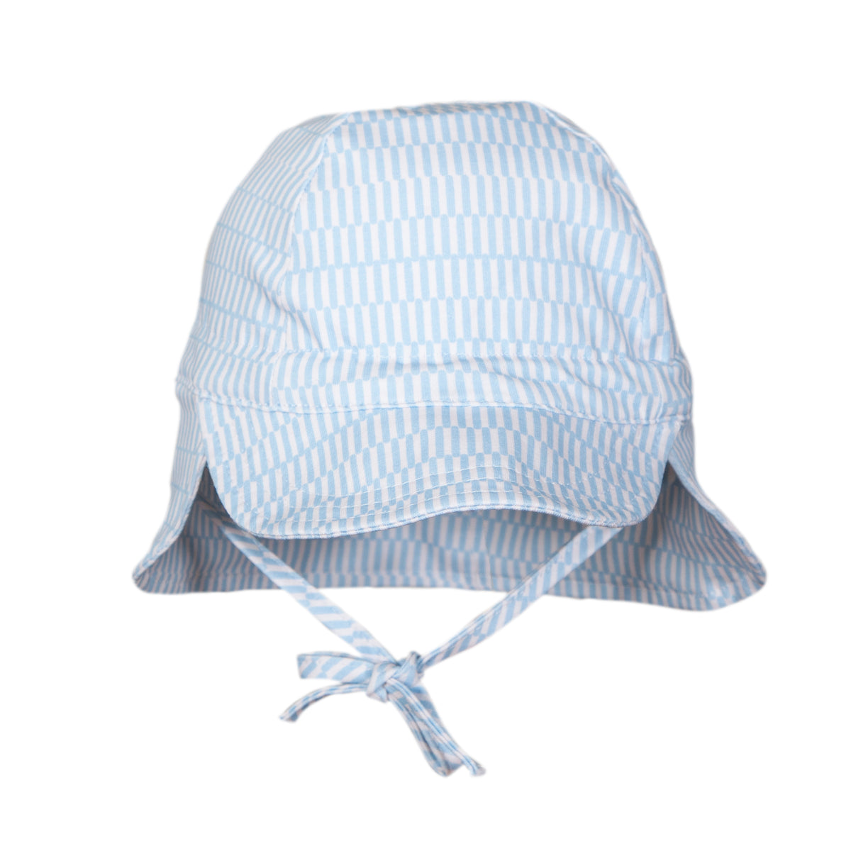 Acorn Blue Sprinkle Soft Jersey Flap Cap