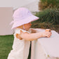 Acorn Pink Sprinkle Soft Jersey Sunhat