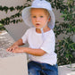 Acorn Blue Sprinkle Soft Jersey Bucket Hat