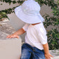 Acorn Blue Sprinkle Soft Jersey Bucket Hat