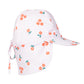 Acorn Striped Posy Swim Flap Cap