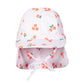 Acorn Striped Posy Swim Flap Cap