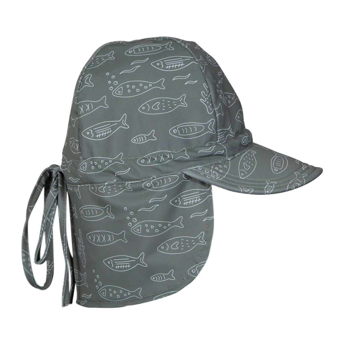 Acorn School Of Fish Swim Flap Cap
