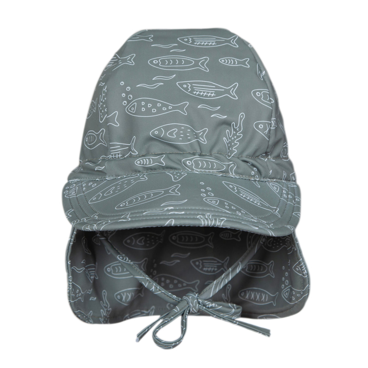 Acorn School Of Fish Swim Flap Cap