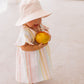 Acorn Oatmeal Wide Brim Bucket Hat