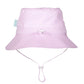 Acorn Lilac Wide Brim Bucket Hat