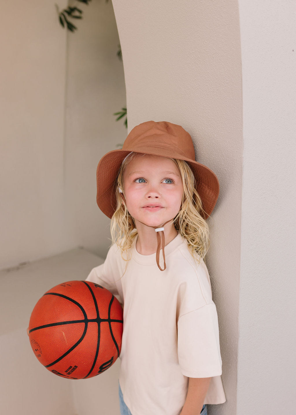 Acorn Coffee Wide Brim Bucket Hat