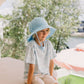 Acorn Ocean Wide Brim Bucket Hat