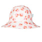 Acorn Coral Bloom Reversible Wide Brim Sunhat