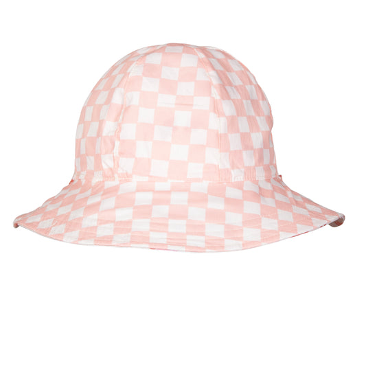 Acorn Coral Bloom Reversible Wide Brim Sunhat