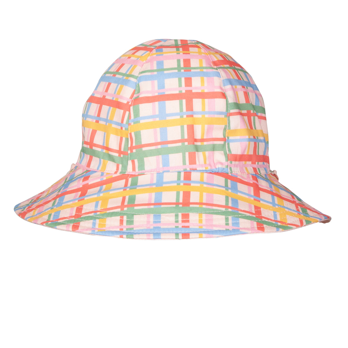Acorn Floating Hearts Reversible Wide Brim Sunhat