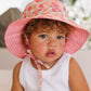 Acorn Desert Flowers Wide Brim Reversible Sunhat