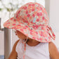 Acorn Desert Flowers Wide Brim Reversible Sunhat