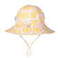 Acorn Lemonade Stripe Wide Brim Sunhat