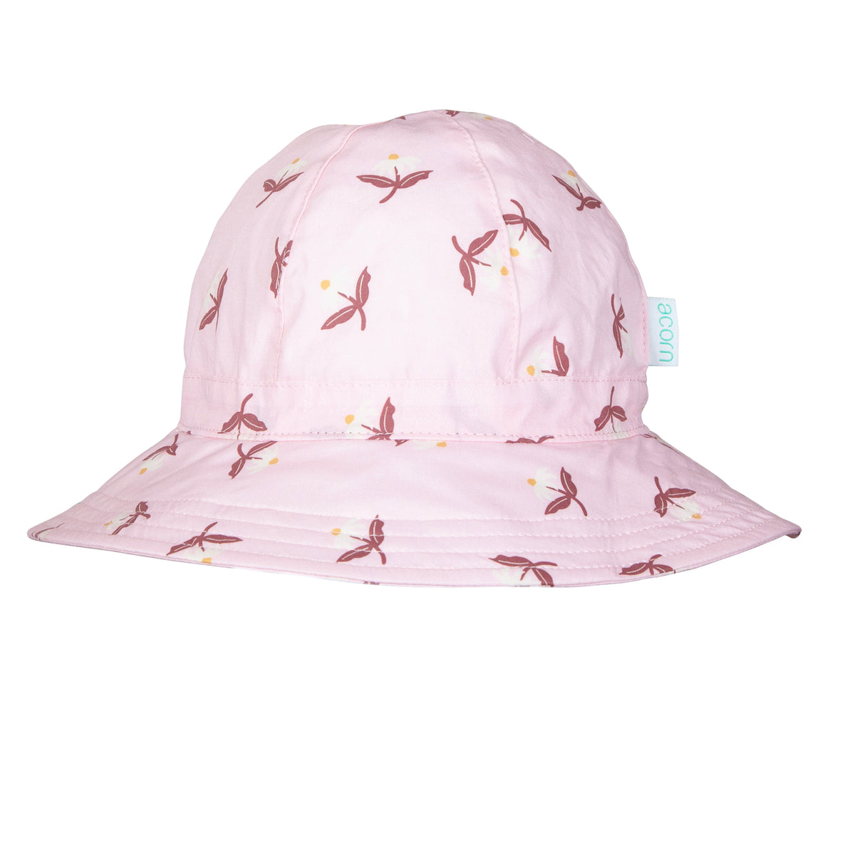Acorn Blush Daisy Wide Brim Sunhat