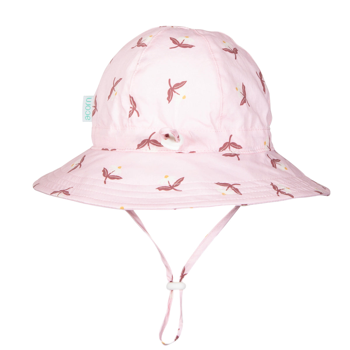 Acorn Blush Daisy Wide Brim Sunhat