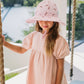 Acorn Blush Daisy Wide Brim Sunhat