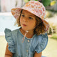 Acorn Retro Blooms Wide Brim Sunhat