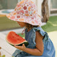 Acorn Retro Blooms Wide Brim Sunhat