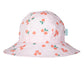 Acorn Striped Posy Wide Brim Sunhat