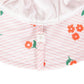 Acorn Striped Posy Wide Brim Sunhat