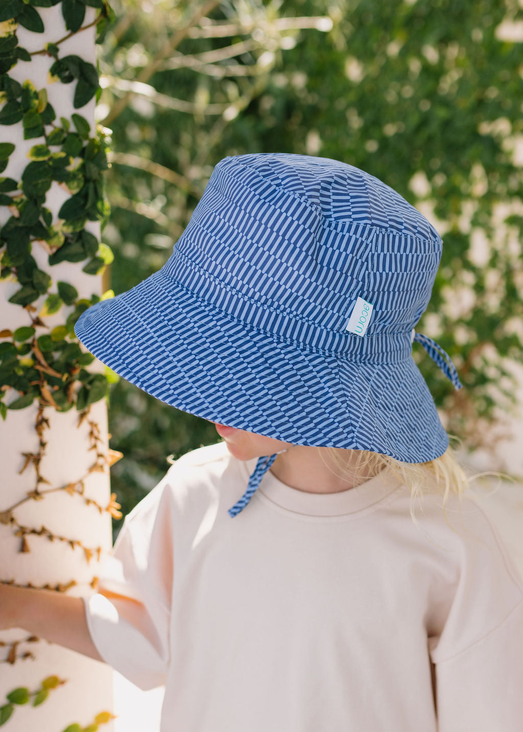 Acorn Blue Horizon Wide Brim Bucket Hat