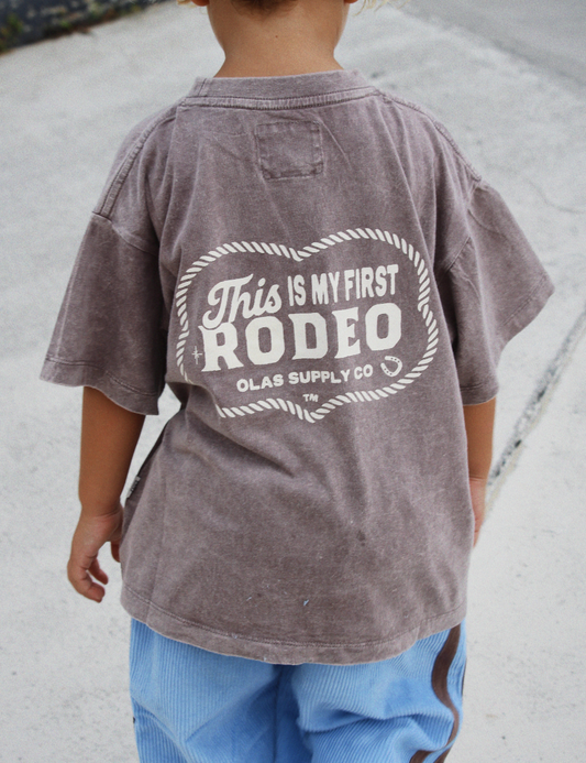 Olas My First Rodeo Mini Tee