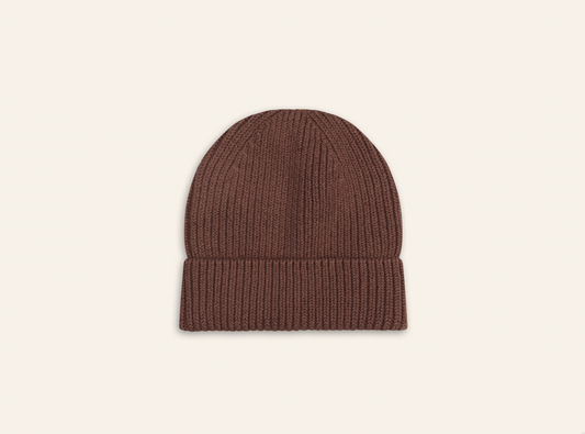 Illoura The Label Knit Beanie Cocoa