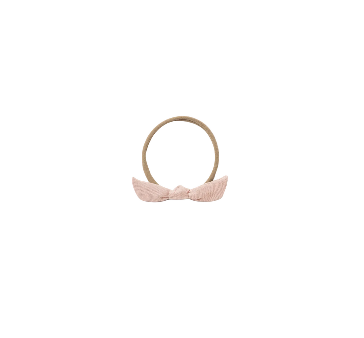 Quincy Mae Little Knot Headband Dusty Rose
