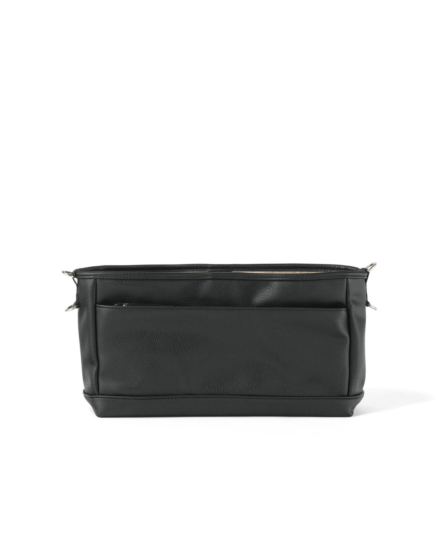 OiOi Dimple Vegan Leather Stroller Organiser Black