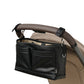 OiOi Dimple Vegan Leather Stroller Organiser Black