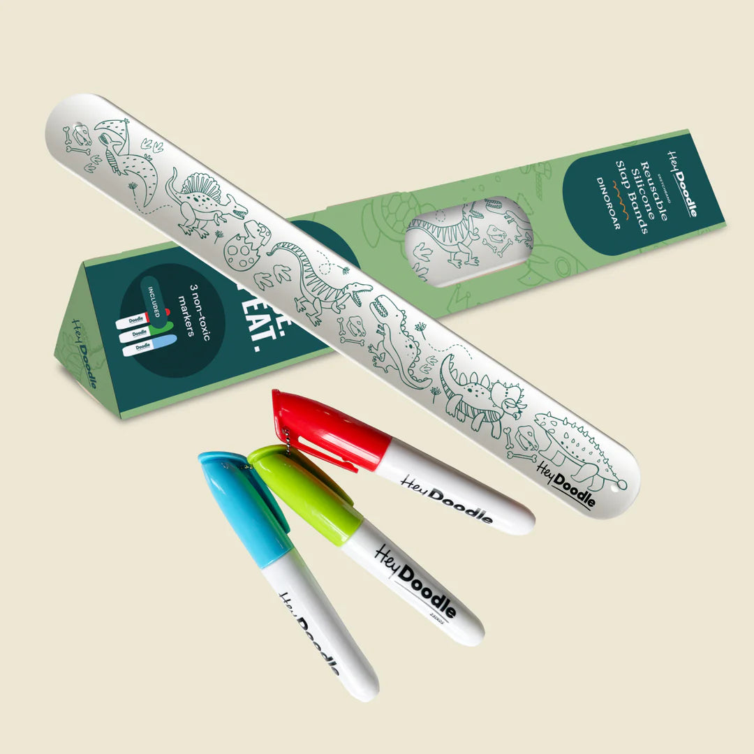 Hey Doodle Sketchband Reusable Colouring & Doodle Slap Bracelet