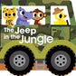 Book Mini Me - Shaped Board Book - The Jeep in the Jungle