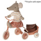 Maileg Tricycle Mouse Big Sister Coral 2024